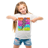 Fifth Grade Neon Lightening Bolt DTF Heat Transfer