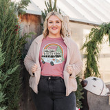 Yuletides & Hippie Vibes Screen Print Heat Transfer
