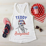Teddy Boozevelt Patriotic Sublimation Transfer