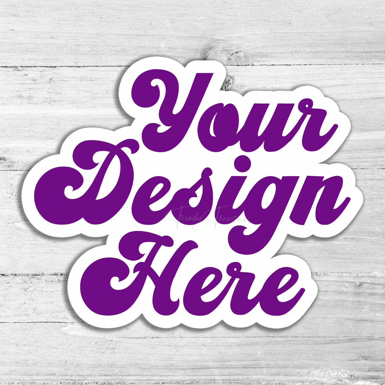 Customizable Vinyl Stickers | Custom Transfer Stickers