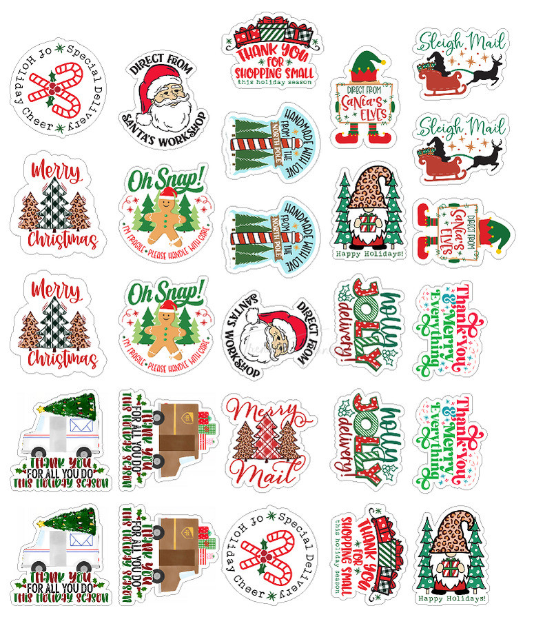 Care Instructions Packaging Sticker Sheet Trendy Transfers