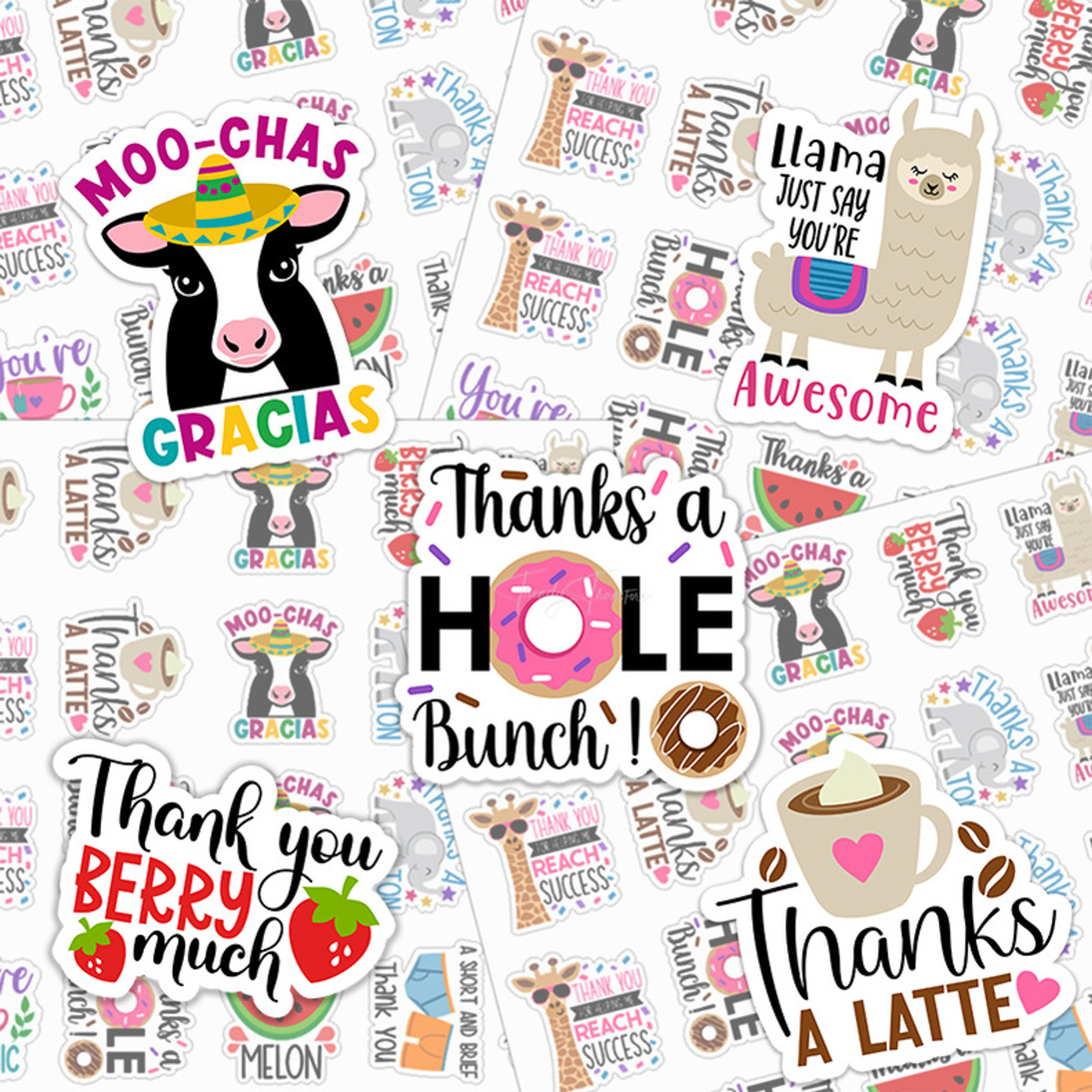 Vinyl Stickers Packaging Stickers Trendy Transfers