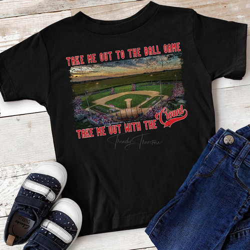 Take Me Out To The Ball Game Small Town YOUTH Field Screen Print Heat Transfer