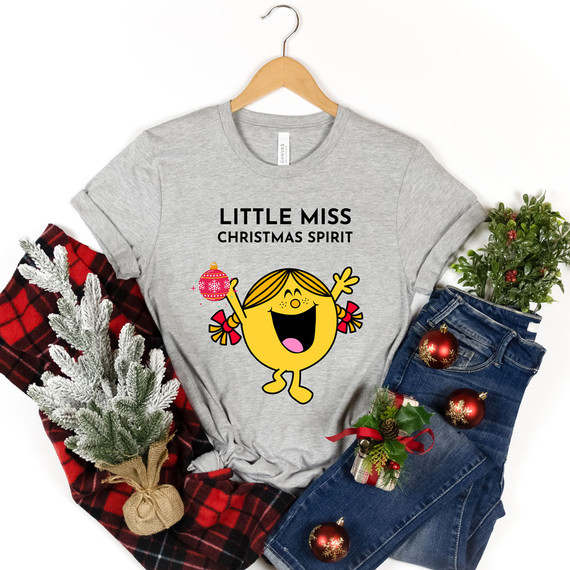 Little Miss Christmas Spirit DTF Heat Transfer