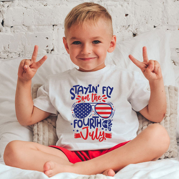 Stayin' Fly On The Fourth Of July DTF Heat Transfer
