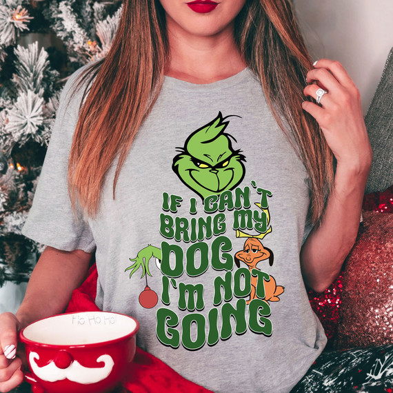 Grinch Don't Steal My Vibe Design, Christmas Design, Dtf Heat Transfer