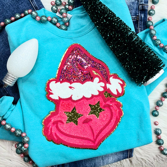 Nutcracker SEQUIN MARDI GRAS PATCHES AND EMBROIDERY PULLOVER – Shay's