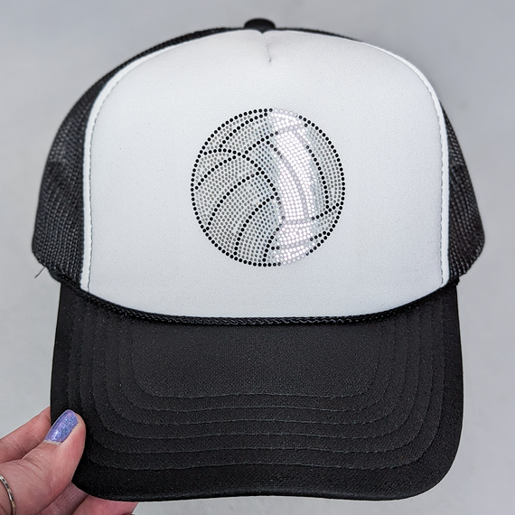 Spangled VOLLEYBALL HAT/POCKET Transfer