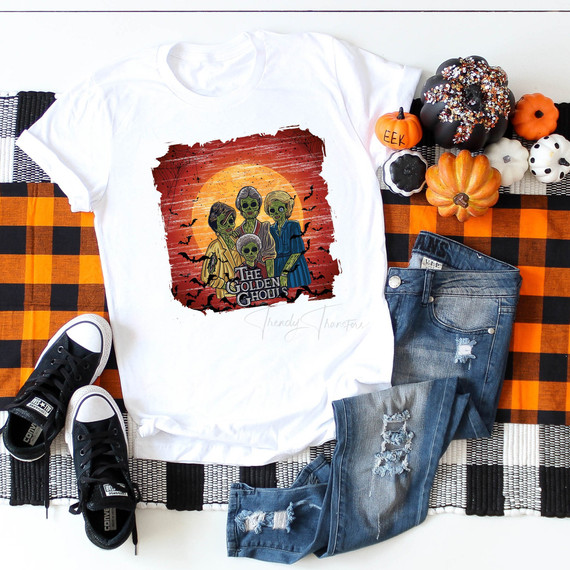 Golden ghouls Golden girls spoof fan art Sublimation Transfer Golden ghouls Golden girls spoof fan art Sublimation Transfer