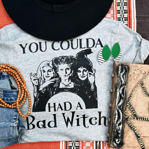 You Coulda Had a Bad Witch Hocus Pocus FINAL STOCK Screen Print Heat Transfer