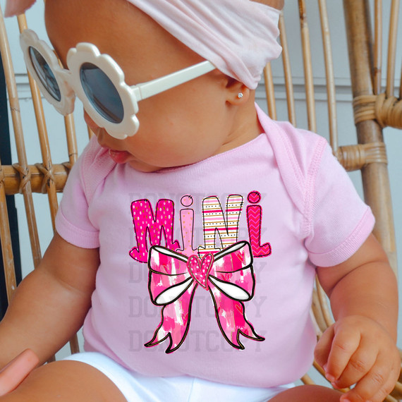 Mini Valentine Coquette DTF Heat Transfer