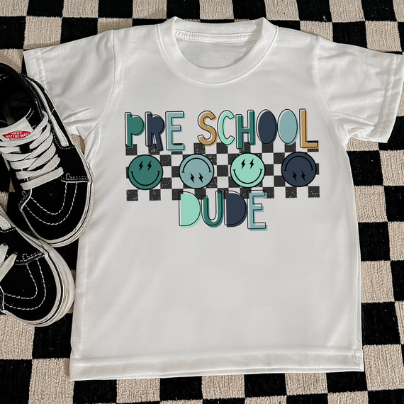 Retro Dude Back To School DTF Heat Transfer