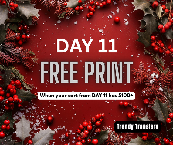 Free Christmas Screen Print