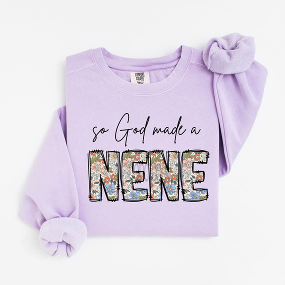 So God Made A Nene DTF Heat Transfer