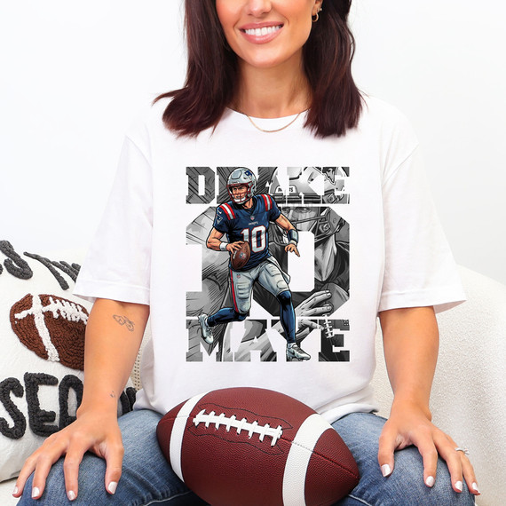 Maye NE Pats DTF Heat Transfer