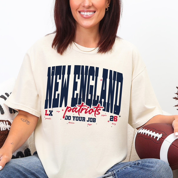 NE Patriots Do Your Job DTF Heat Transfer