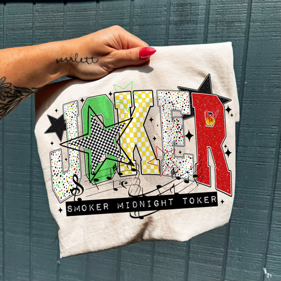 Midnight Toker Band Tee DTF Heat Transfer