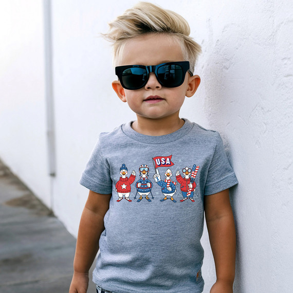 USA Geese DTF Heat Transfer