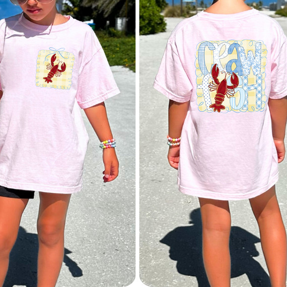 Preppy Crawfish SET DTF Heat Transfer