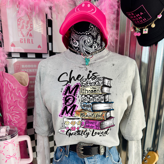 She Is Mom Faith DTF Heat Transfer