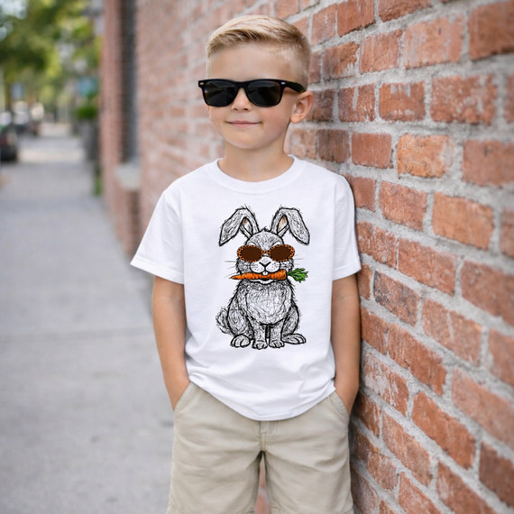 Cool Bunny DTF Heat Transfer