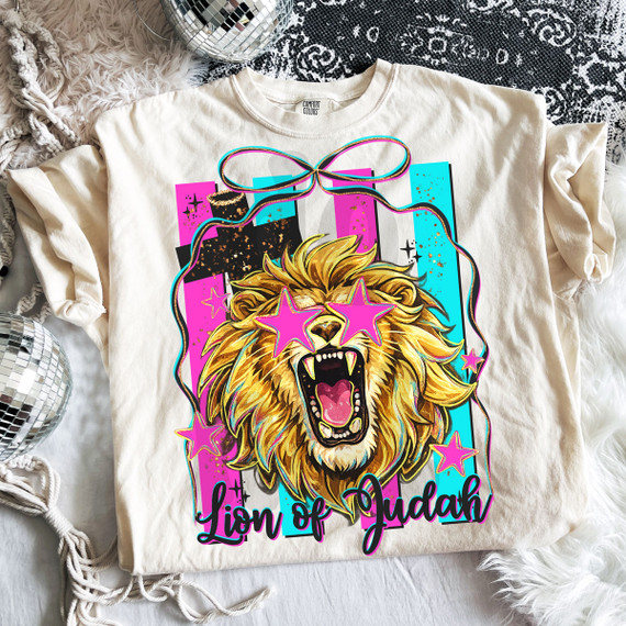 Lion Of Judah DTF Heat Transfer