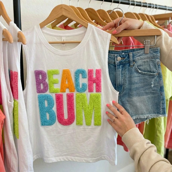 Beach Bum Fluffy Patch
