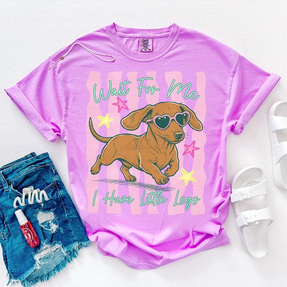Wait For Me I Have Little Legs DTF Heat Transfer