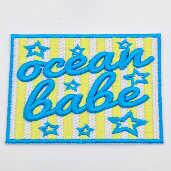 Ocean Babe Puff Embroidered Patch – Boutique & Hat Bar Favorite