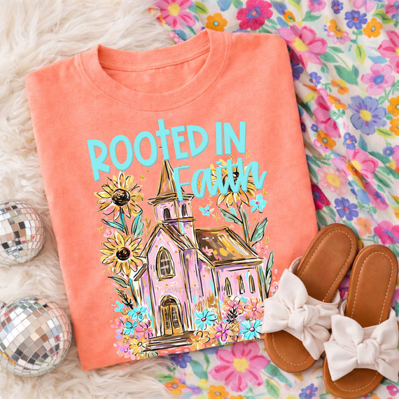 Rooted In Faith DTF Heat Transfer