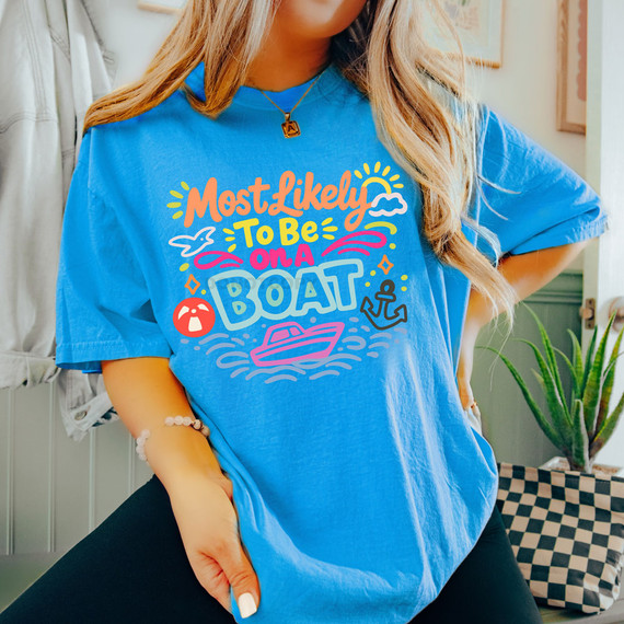 Most Likely To Be On The Lake DTF Heat Transfer
