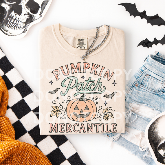 Pumpkin Patch Mercantile DTF Heat Transfer