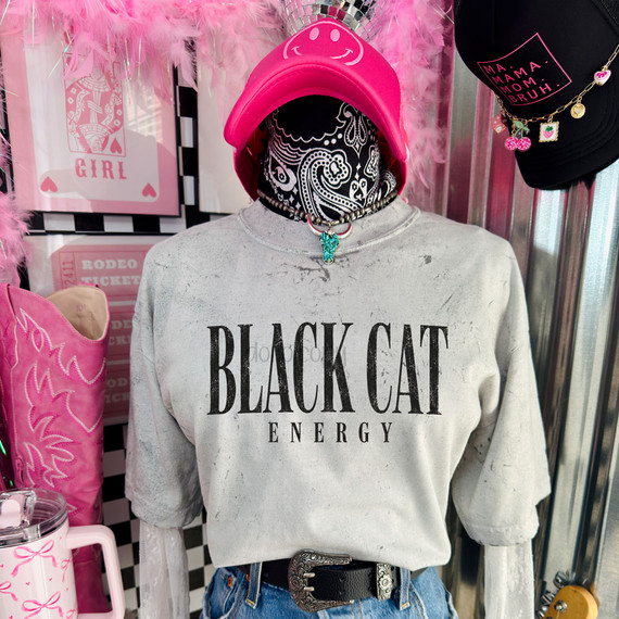 Black Cat Energy DTF Heat Transfer