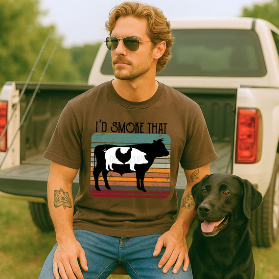 I'd Smoke That BBQ DTF Heat Transfer