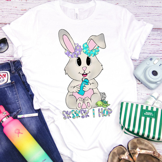 Cute As A Bunny Easter Sublimation Transfer T387