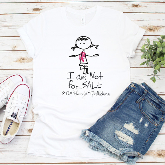 I Am Not For Sale Sublimation Transfer