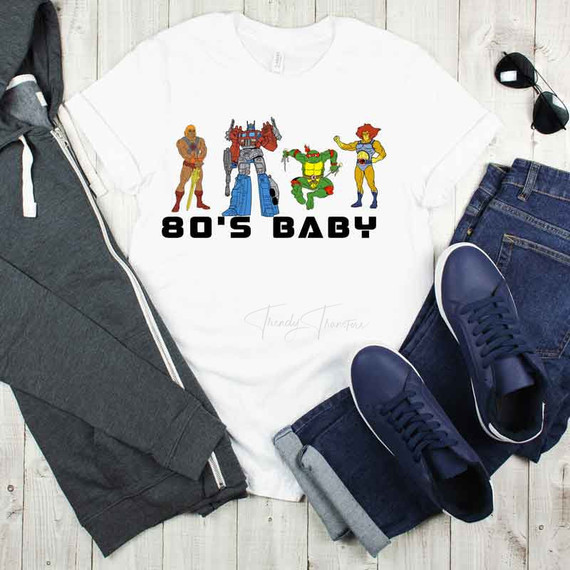 80's Baby Sublimation Transfer