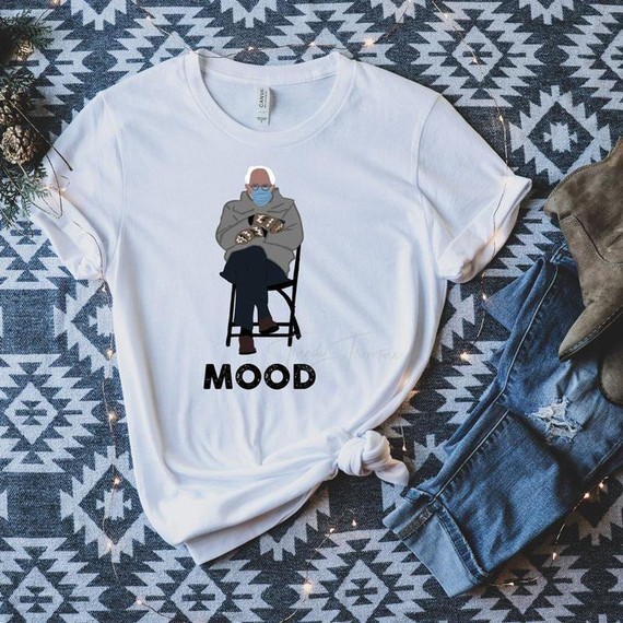 Bernie Sanders Mood Sublimation Transfer