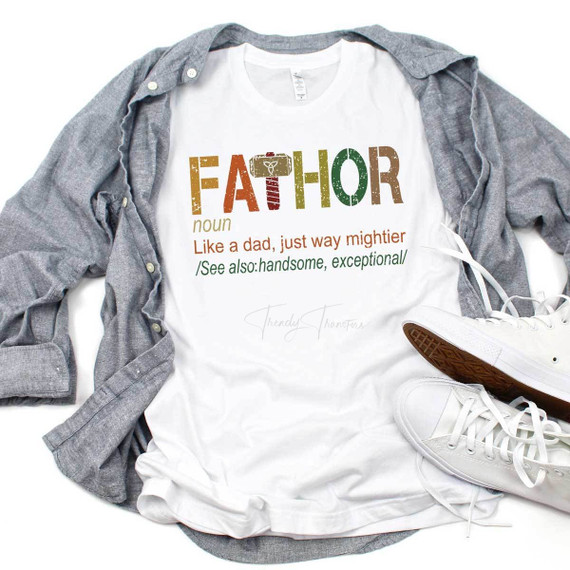 FaThor Father's Day Sublimation Transfer