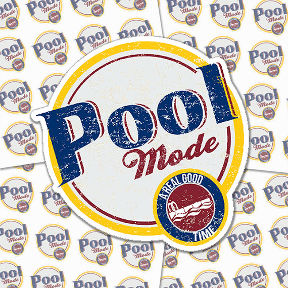 Pool Mode Sticker Sheet