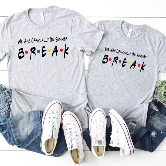 Summer Break YOUTH Screen Print Heat Transfer