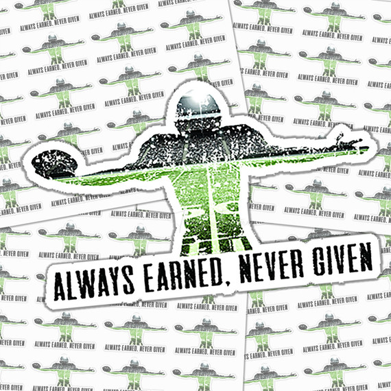 Always Earned Never Given Sticker Sheet