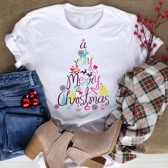 A Very Merry Christmas Sublimation Transfer A Very Merry Christmas Sublimation Transfer