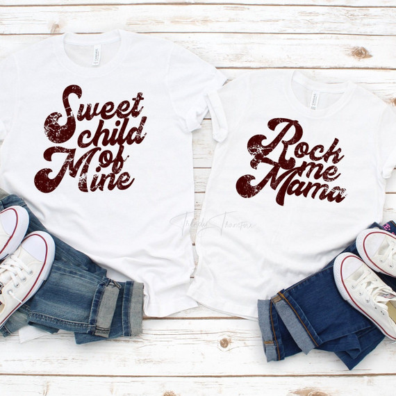 Rock Me Mama YOUTH and TODDLER Sublimation Transfer Rock Me Mama YOUTH and TODDLER Sublimation Transfer