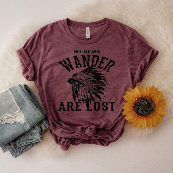 Not All Who Wander Are Lost DTF Heat Transfer-1656009218