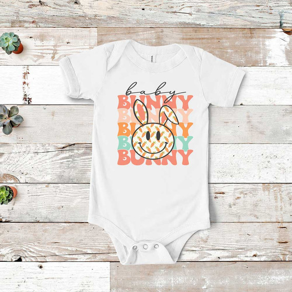 Baby Bunny Boho DTF Heat Transfer