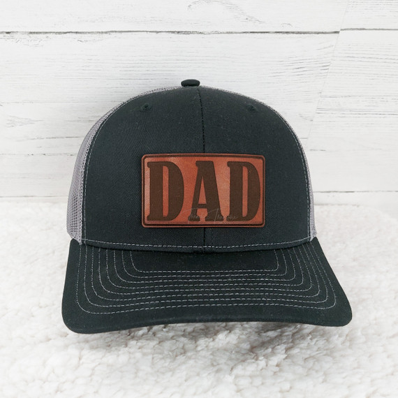 Dad Leather Hat Patch