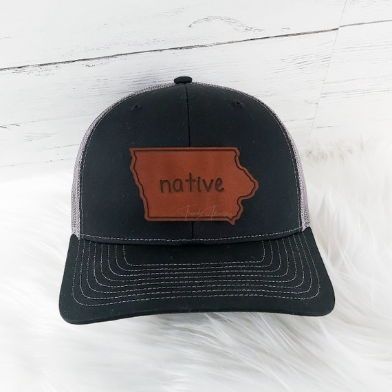 Iowa CUSTOM Patch Enter Your Own Text Iowa CUSTOM Patch Enter Your Own Text