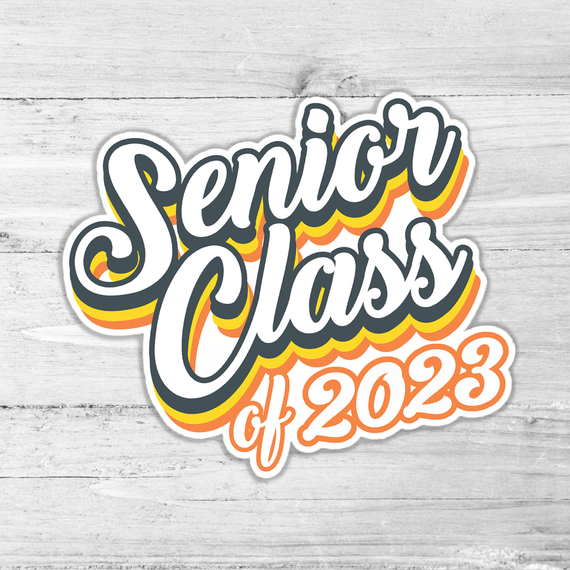 Class of 2023 Die Cut Sticker