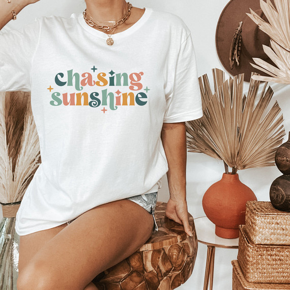 Chasing Sunshine DTF Heat Transfer